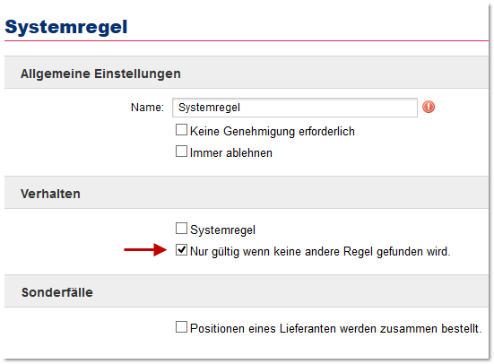 Genehmigung System Regel Szenario (1)