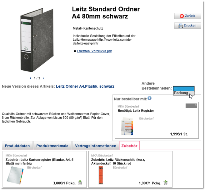 Beispiel für Referenzen